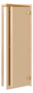 Usa sauna uscata premium Exclusive Bronz 8x19, pin 790 x 1890 mm SU2971