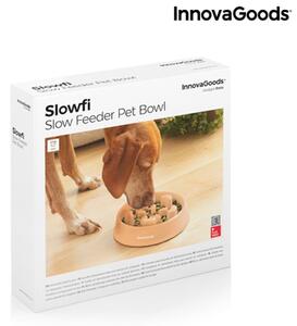 Castron hranire lenta pentru animale de companie, Slowfi, InnovaGoods, 750 ml