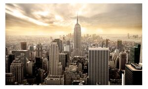 Fototapet - New York - Manhattan at dawn