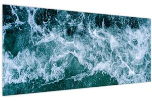 Tablou - Valuri oceanice (120x50 cm)