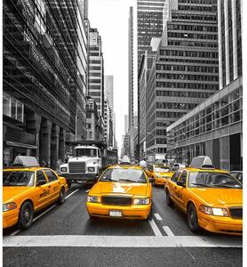 Fototapet taxiuri galbene în New York