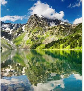 Fototapet lac minunat în munți