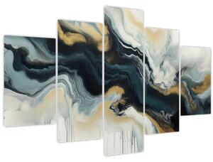 Tablou - Desen marmorat (150x105 cm)