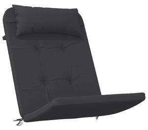 Perne pentru scaun Adirondack, 2 buc, negru, textil oxford