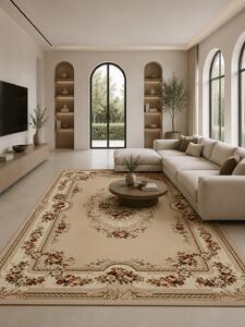 Covor Lotos 575-110 Bej Covoare Clasice Florale 50 x 80