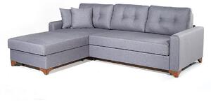 Coltar extensibil Madrid, Ndesign, 250x190x95 cm, lemn, gri