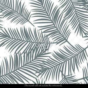 Fototapet O suflare de vânt în frunze de palmier