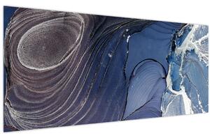 Tablou - Cerneală marmorată (120x50 cm)