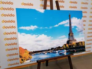 Tablou panoramă minunată a Parisului
