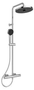 Coloană de duș termostată, Ideal Standard Ceratherm T25+, 2 jeturi, crom