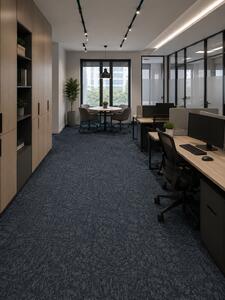 Mocheta Modulara Dale, Olanda, Clasa 31, Trafic Comercial, Realise 523 Navy, Bleumarin, Albastru, 5 mp cutie (20 dale, 50 x 50 cm), Grosime 6.5 mm