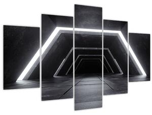 Tablou - Tunel futurist (150x105 cm)