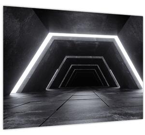 Tablou - Tunel futurist (70x50 cm)