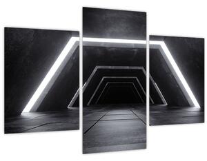 Tablou - Tunel futurist (90x60 cm)