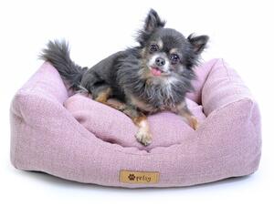 Pătuț pentru animale de companie, roz 75x55 cm Connie - Petsy