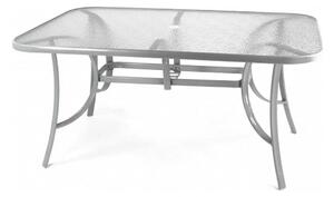 Masa MOSLER, sticla/metal, 150x90x72 cm