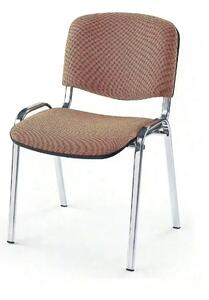 Scaun ISO C, bej, stofa clasic/metal, 53x55x82 cm