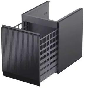 Oristo Brylant dulap 40x45.5x50 cm laterala pe perete negru OR36-SN1S-40-8R