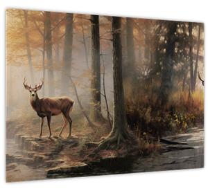 Tablou - Vintage pictura wildlife (70x50 cm)