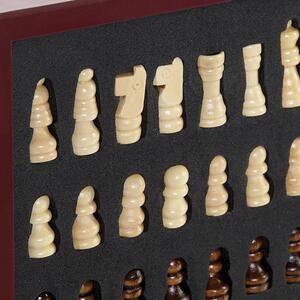 Cutie Chess cu 5 piese pentru vin 15x17 cm