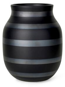 Vază din ceramică neagră ø 16 cm Omaggio - Kähler Design
