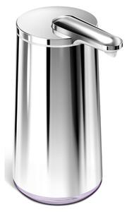 Dispenser de săpun cu senzor din oțel argintiu 266 ml - simplehuman