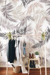 Fototapet Frunze de palmier aurii