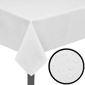 Fețe de masă, 130 x 130 cm, alb, 5 buc