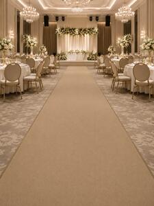 Mocheta Evenimente Belgia PLAT BEIGE, Latime 2m, Grosime 1mm, BEJ, Marime 100 x 300 cm, Antialergic, Polipropilena, Prezentari, Intalniri oficiale