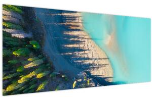 Tablou - Vedere la lac (120x50 cm)
