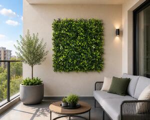 PANOU DECORATIV PLANTE ARTIFICIALE 50 X 50 cm Model BELLIN A019