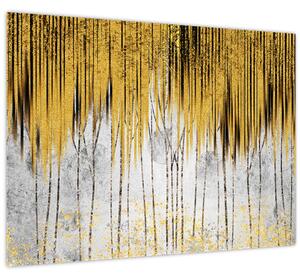 Tablou - Linii de aur (70x50 cm)