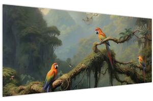 Tablou - Pădure tropicală (120x50 cm)