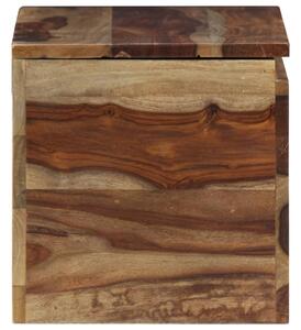 Cufăr de depozitare, 30 x 30 x 57 cm, lemn masiv de sheesham