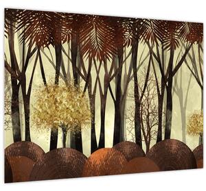 Tablou - Pădure decorativă (70x50 cm)