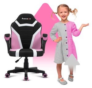 Scaun de gaming pentru fetițe. Culoare roz