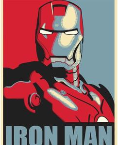 Pictura pe numere cu un cadru "Iron Man 3" 50x40 cm