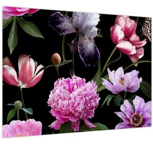 Tablou - Ilustrație de flori (70x50 cm)