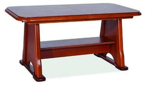 Masa extensibila BEATA, castan, PAL/lemn, 130/170x67x60/77 cm
