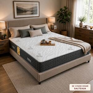 Saltea ortopedica DENVER Gold, 200X200X25 cm, 2 fete vara-iarna