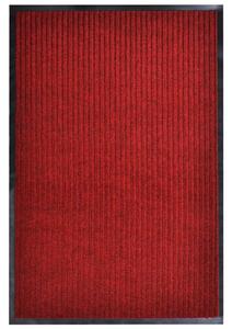 Covoraș de ușă, roșu, 117x220 cm, PVC
