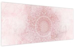 Tablou - Mandala roz (120x50 cm)