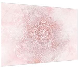 Tablou - Mandala roz (90x60 cm)