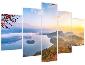 Tablou - Lacul Bled (150x105 cm)