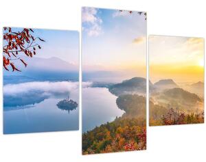Tablou - Lacul Bled (90x60 cm)