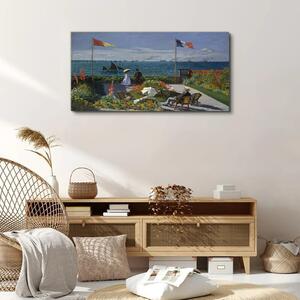 Tablou canvas Grădină Natura Artă Monet