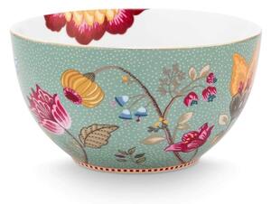 Bol din porțelan, Pip Studio, Blue, 15 cm, colecția Blooming Tales