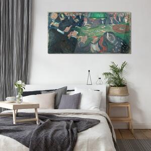 Tablou sticla Ruleta Edvard Munch