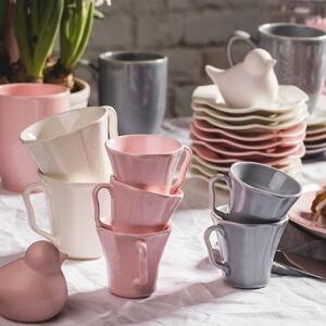 Ceasca Diana Rustic, Ambition, ceramica, 90 ml, roz