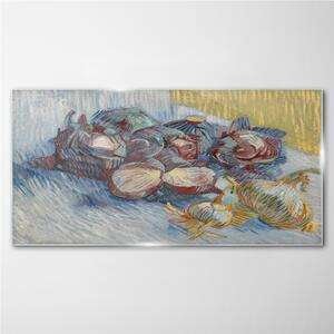 Tablou sticla Varză și Van Gogh Onion
